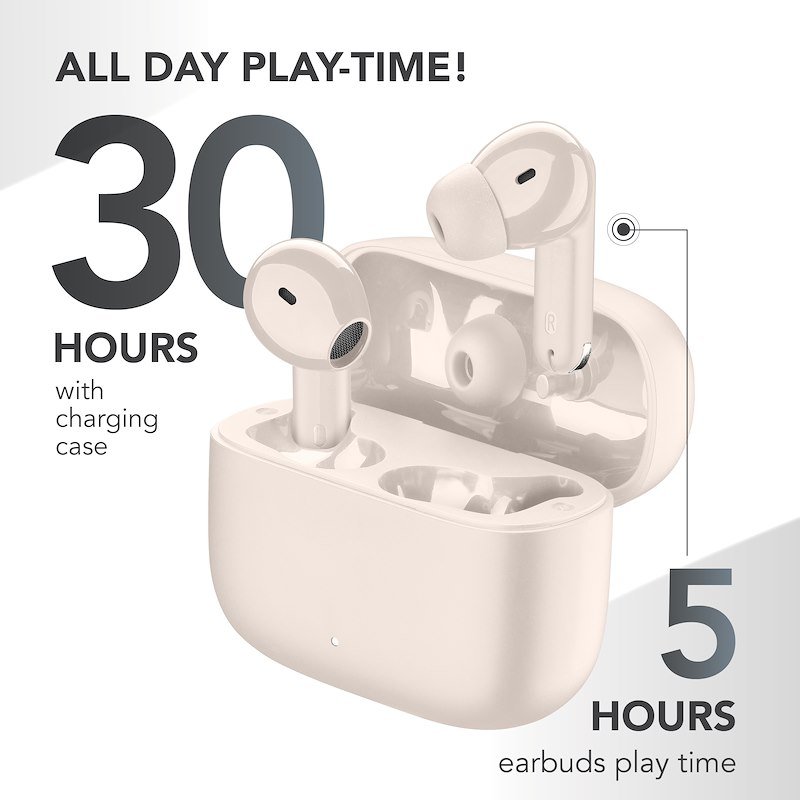 Music Sound Auricolari TWS Double Bianco