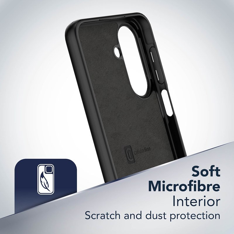 Cellularline Custodia Galaxy A27 Gomma Chroma Nero