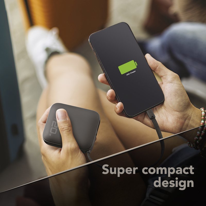 Cellularline Powerbank Pocket USB-C 20W Nero