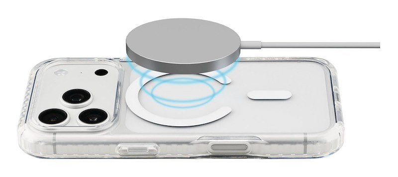 Cellularline Custodia iPhone 18 Pro Max Ultra Strong Magsafe Trasparente