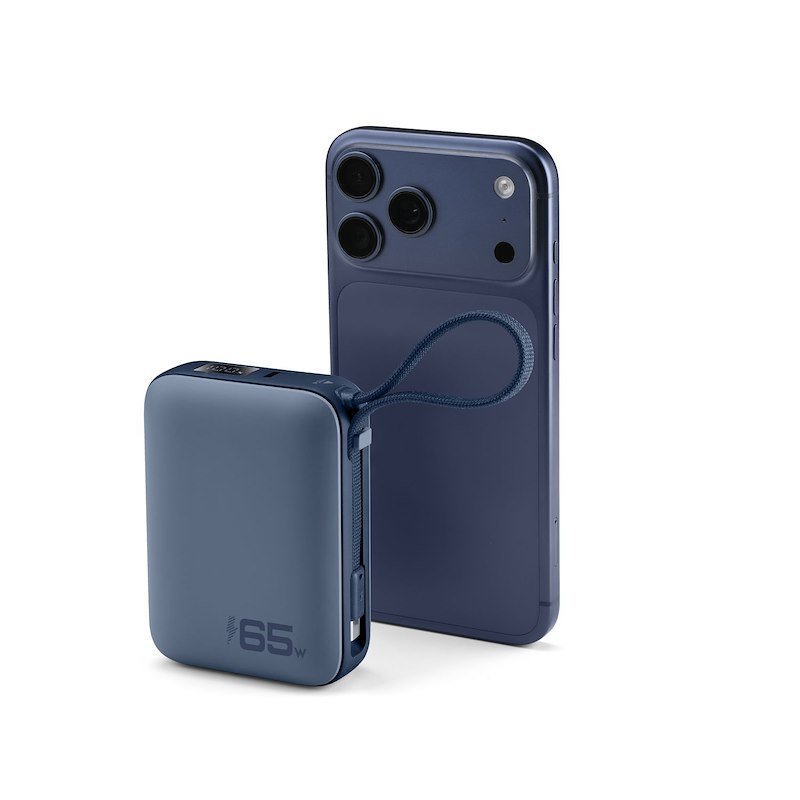 Cellularline Powerbank Pocket USB-C 65W Blu