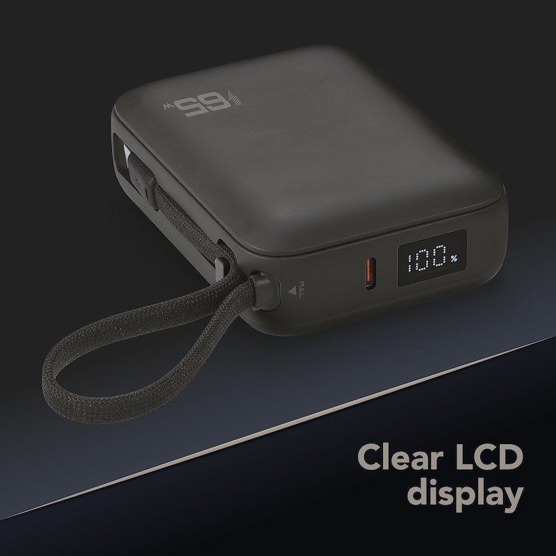 Cellularline Powerbank Pocket USB-C 65W Nero