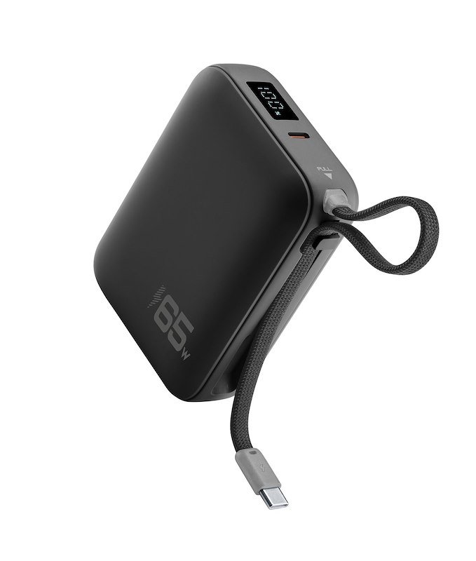 Cellularline Powerbank Pocket USB-C 65W Nero