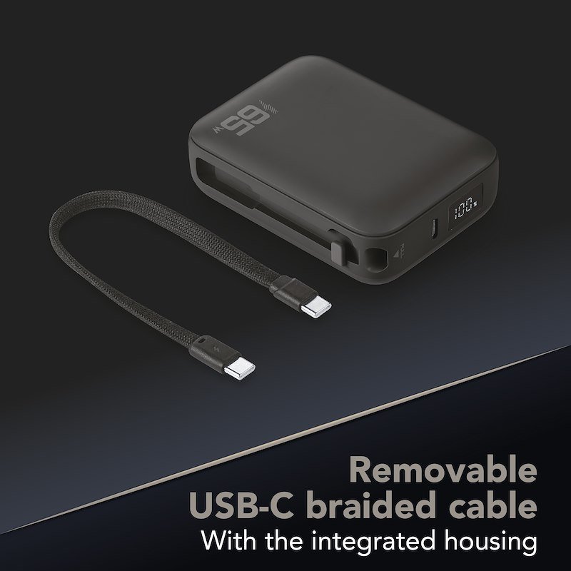 Cellularline Powerbank Pocket USB-C 65W Nero