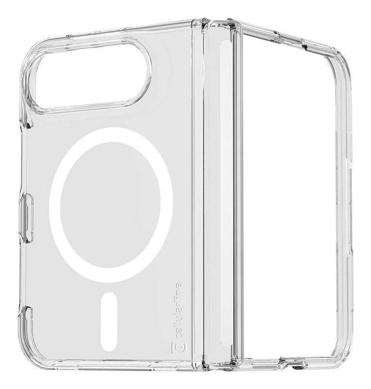 Cellularline Custodia iPhone Duo Gloss MagSafe Trasparente