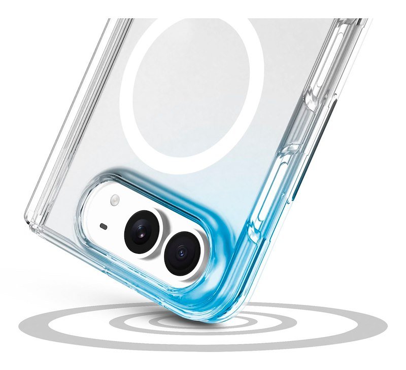 Cellularline Custodia iPhone Duo Gloss MagSafe Trasparente
