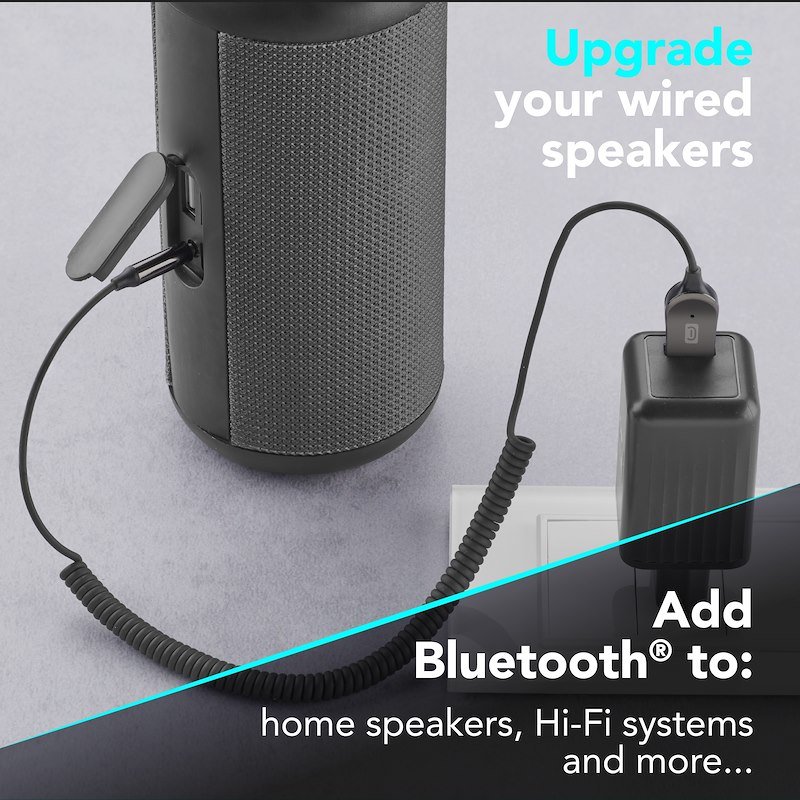 Cellularline Cavo Ricevitore Bluetooth Jack 3.5 e USB-A