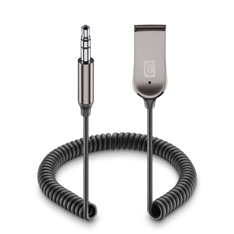Cellularline Cavo Ricevitore Bluetooth Jack 3.5 e USB-A