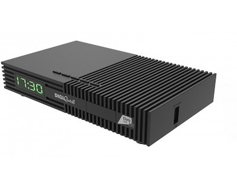 Digiquest Decoder satellitare zapper HD TiVUSAT Ti9 Nero