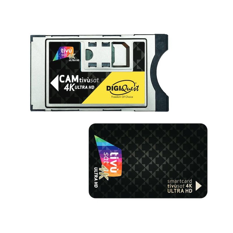 Digiquest Modulo Cam DZN 4K TivuSat Ultra HD