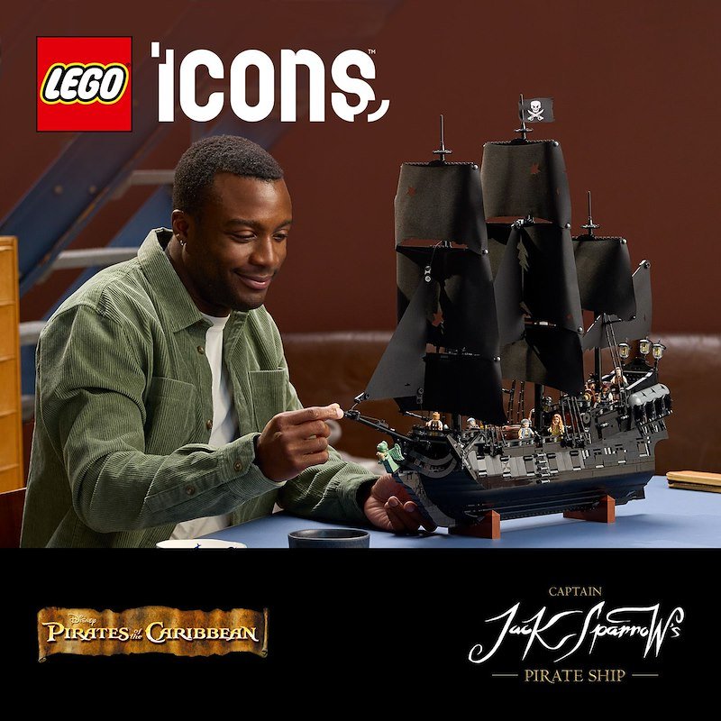 Lego®  Nave pirata del Capitano Jack Sparrow 10365