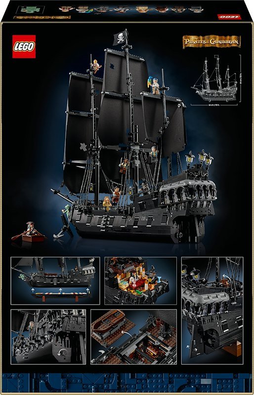 Lego®  Nave pirata del Capitano Jack Sparrow 10365