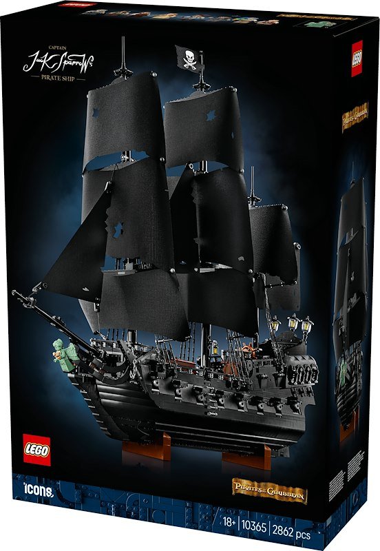 Lego®  Nave pirata del Capitano Jack Sparrow 10365