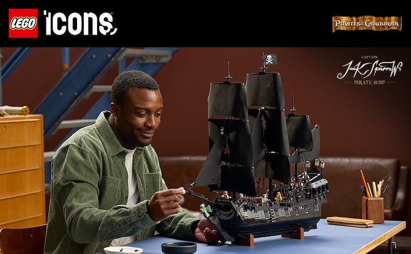 Lego®  Nave pirata del Capitano Jack Sparrow 10365