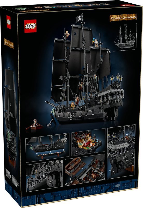 Lego®  Nave pirata del Capitano Jack Sparrow 10365