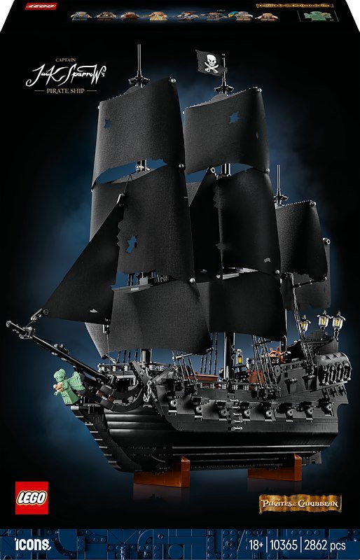 Lego®  Nave pirata del Capitano Jack Sparrow 10365