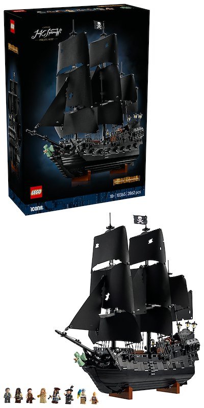 Lego®  Nave pirata del Capitano Jack Sparrow 10365