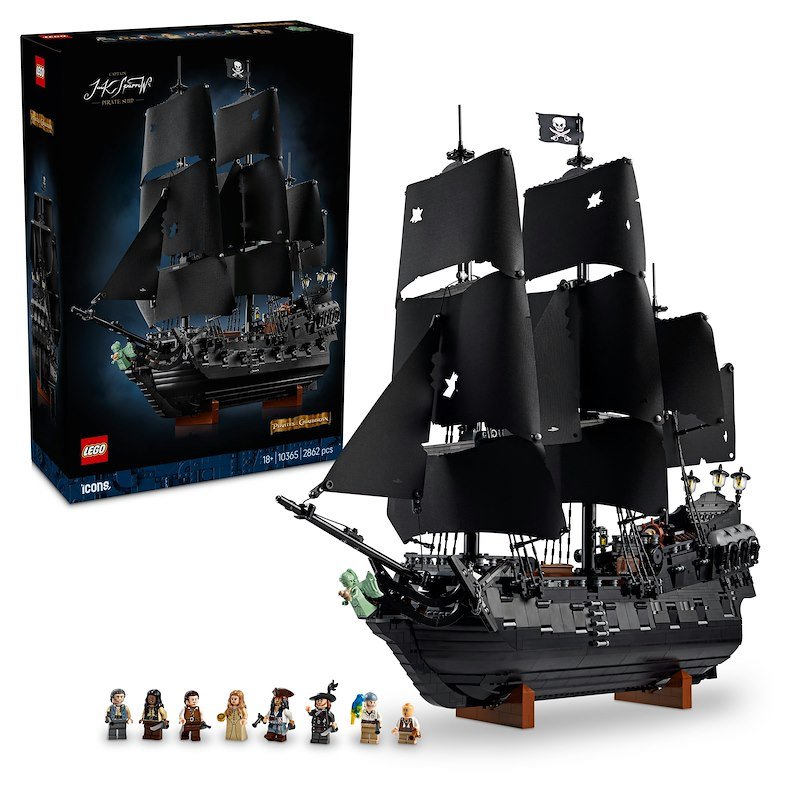 Lego®  Nave pirata del Capitano Jack Sparrow 10365