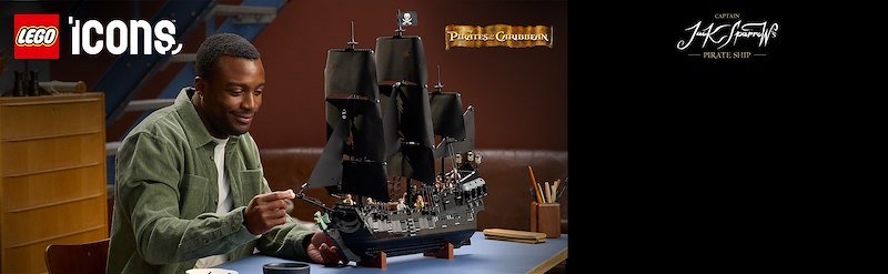 Lego®  Nave pirata del Capitano Jack Sparrow 10365
