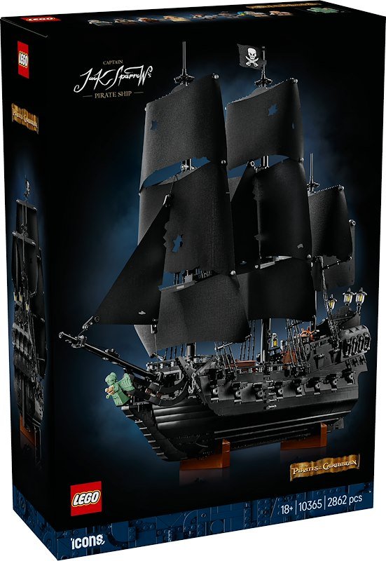 Lego®  Nave pirata del Capitano Jack Sparrow 10365