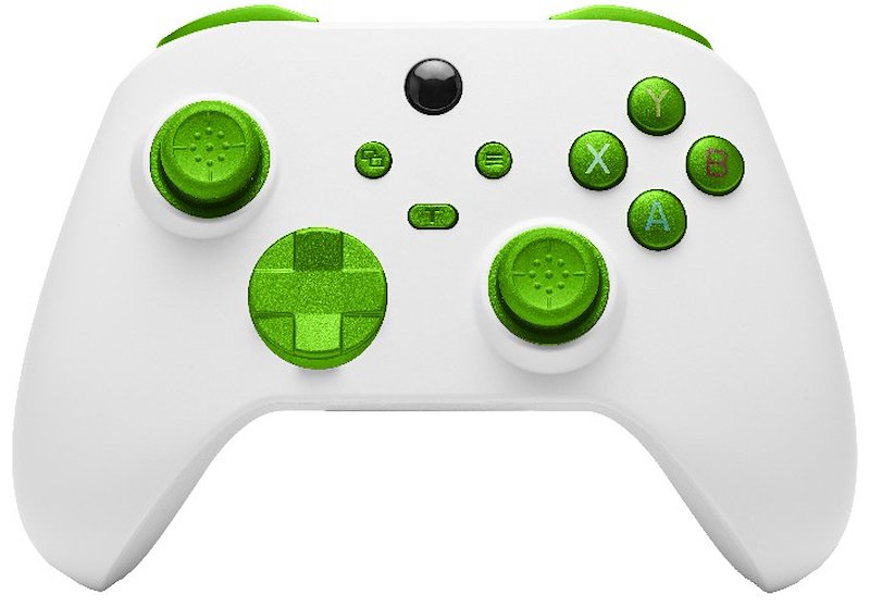 QUBICK Wireless Controller Nintendo Switch White & Green