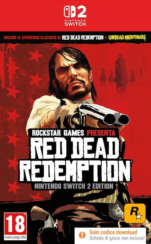 Cidiverte Red Dead Redemption + Undead Nightmare CODICE NINTENDO SWITCH 2