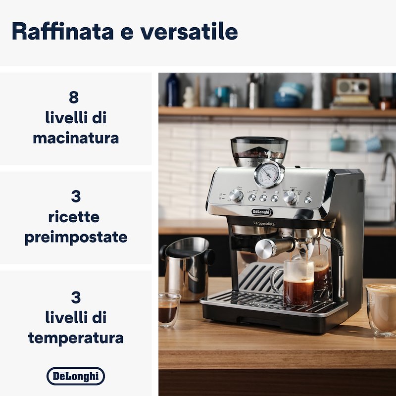 De'Longhi EC9155.MB macchina per caffè Automatica/Manuale Macchina per espresso