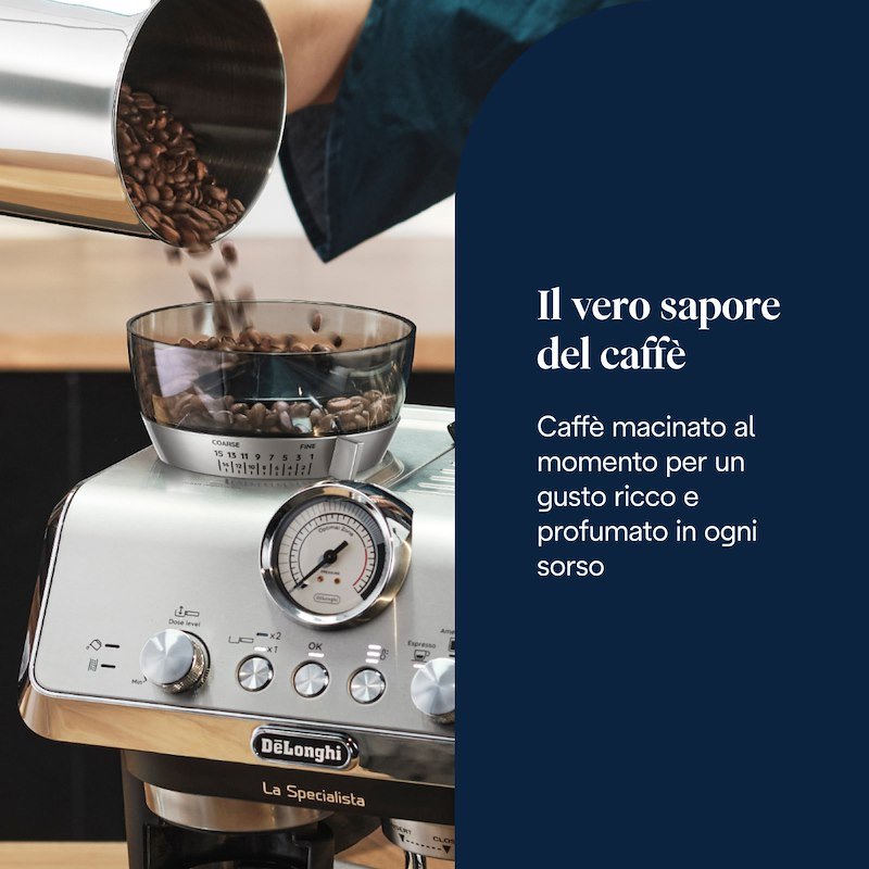 De'Longhi EC9155.MB macchina per caffè Automatica/Manuale Macchina per espresso