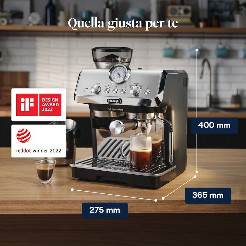 De'Longhi EC9155.MB macchina per caffè Automatica/Manuale Macchina per espresso