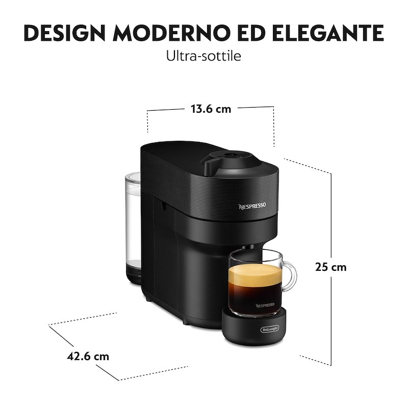De'Longhi Macchina da Caffé Vertuo Pop Env90.b Nero