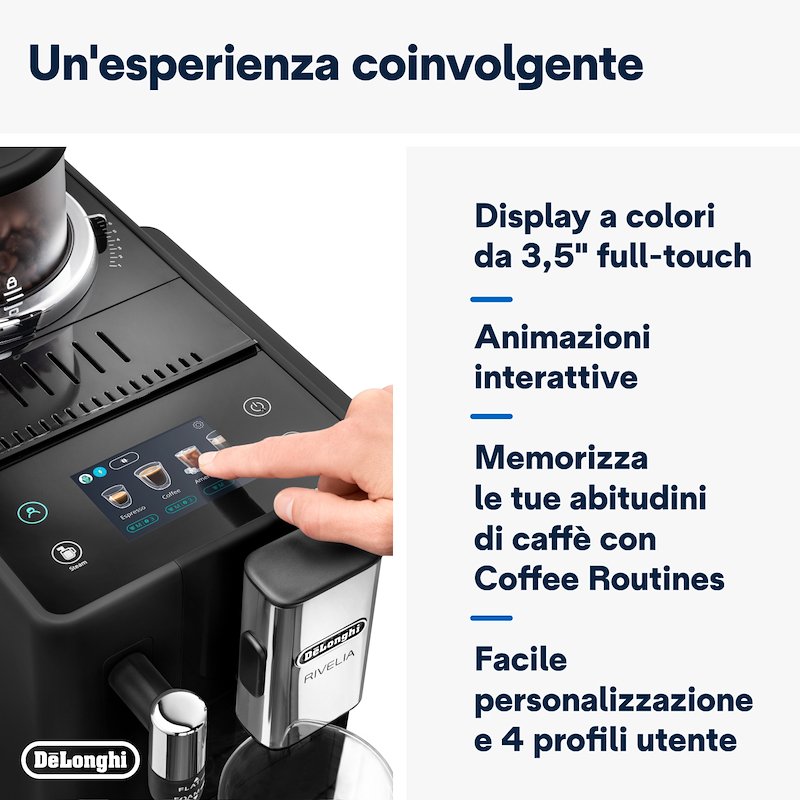 De'Longhi Macchina da Caffè Exam440.35.b Nero