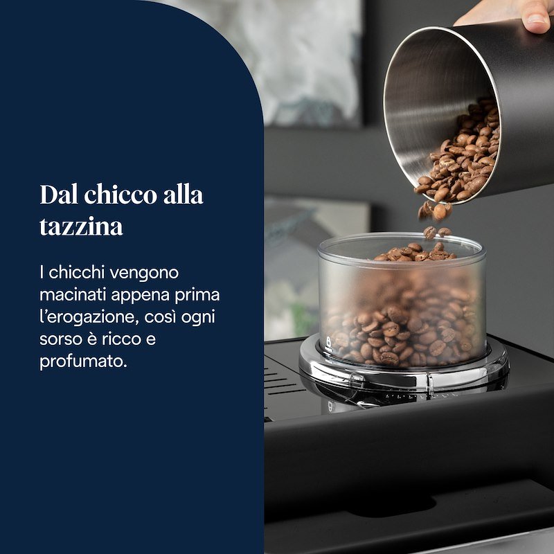 De'Longhi Macchina Automatica per Caffè Rivelia EXAM440.35.B nero