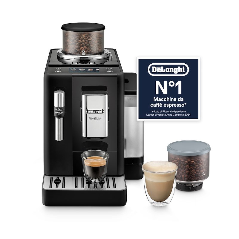 De'Longhi Macchina Automatica per Caffè Rivelia EXAM440.35.B nero
