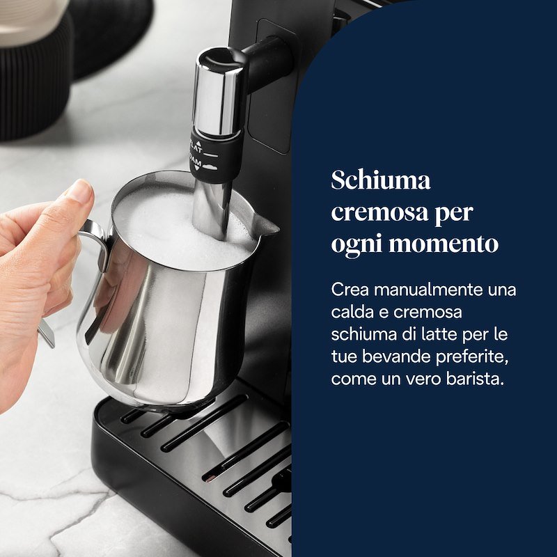De'Longhi Macchina Automatica per Caffè Rivelia EXAM440.35.B nero