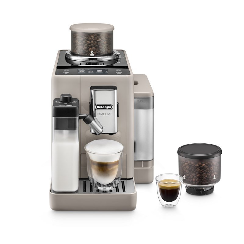 De'Longhi Macchina Automatica per Caffè Rivelia EXAM440.55.BG Beige