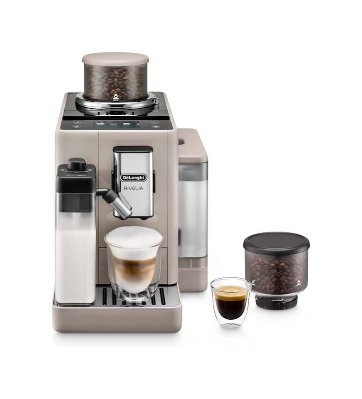 De'Longhi Macchina Automatica per Caffè Rivelia EXAM440.55.BG Beige
