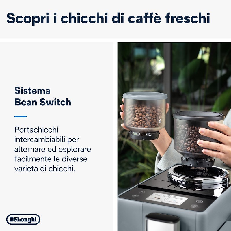 De'Longhi Macchina da Caffé EXAM440.55.G Grigio