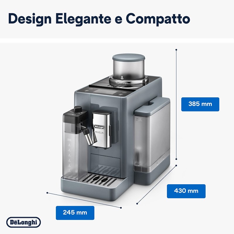 De'Longhi Macchina da Caffé EXAM440.55.G Grigio
