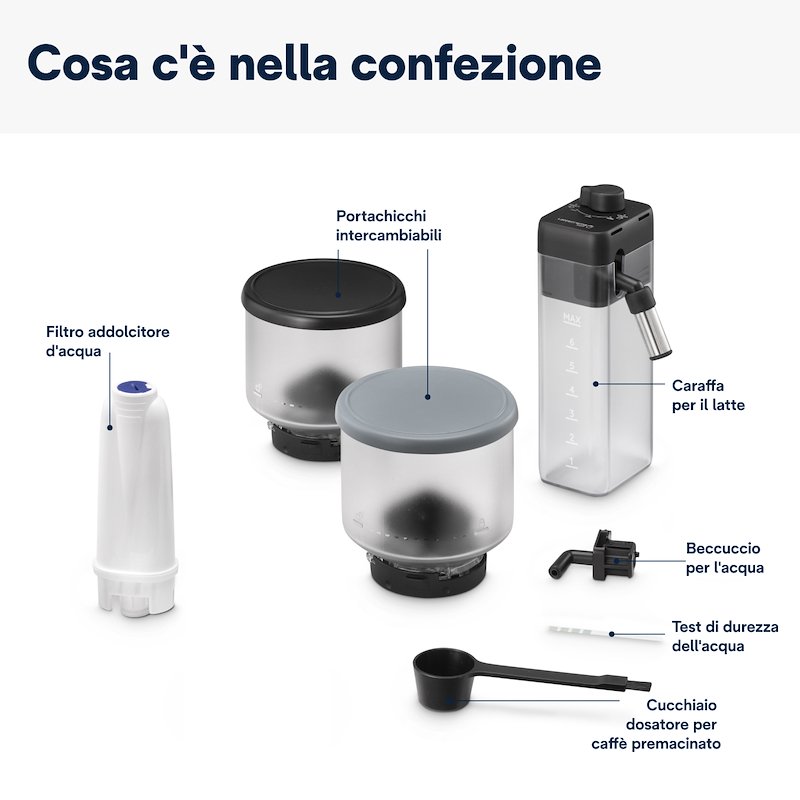 De'Longhi Macchina da Caffé EXAM440.55.G Grigio