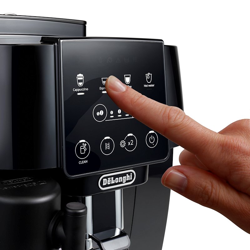 De Longhi macchina caffè automatica Magnifica Start Milk ECAM220.60.B Nero