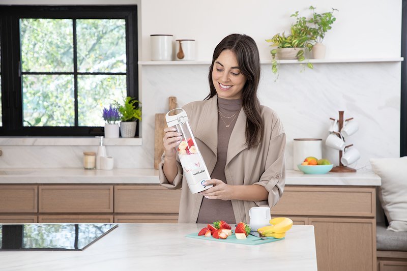 De'Longhi Frullatore portatile Nutribullet Nbp003w Bianco