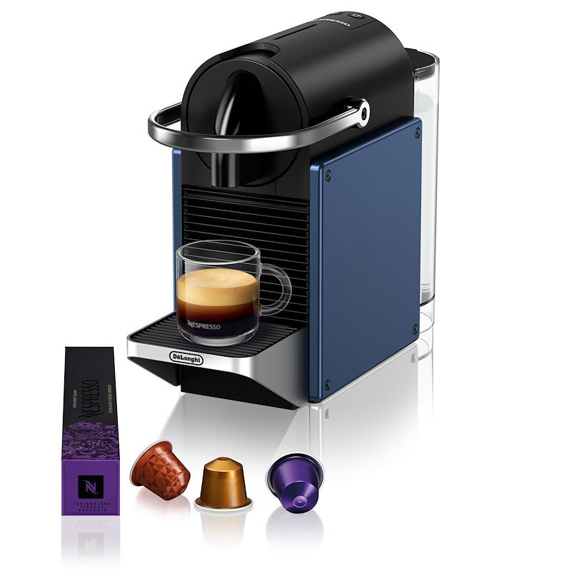 De'Longhi Macchina Caffè Nespresso Pixie En127 Blu