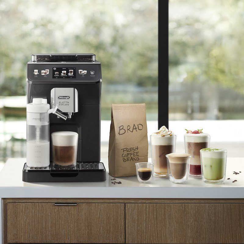 De'Longhi BCO 421.S Macchina Da Caffè Combinata: Espresso E Filtro Con Schiumatore Latte, Filtro Acqua Incluso