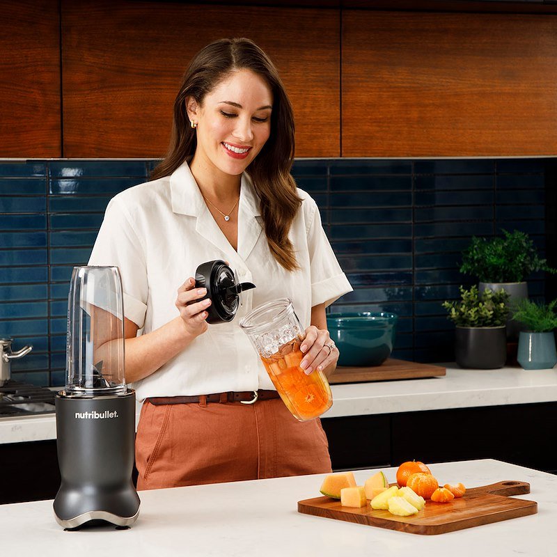 De'Longhi Frullatore NB1206DGB Grigio Scuro