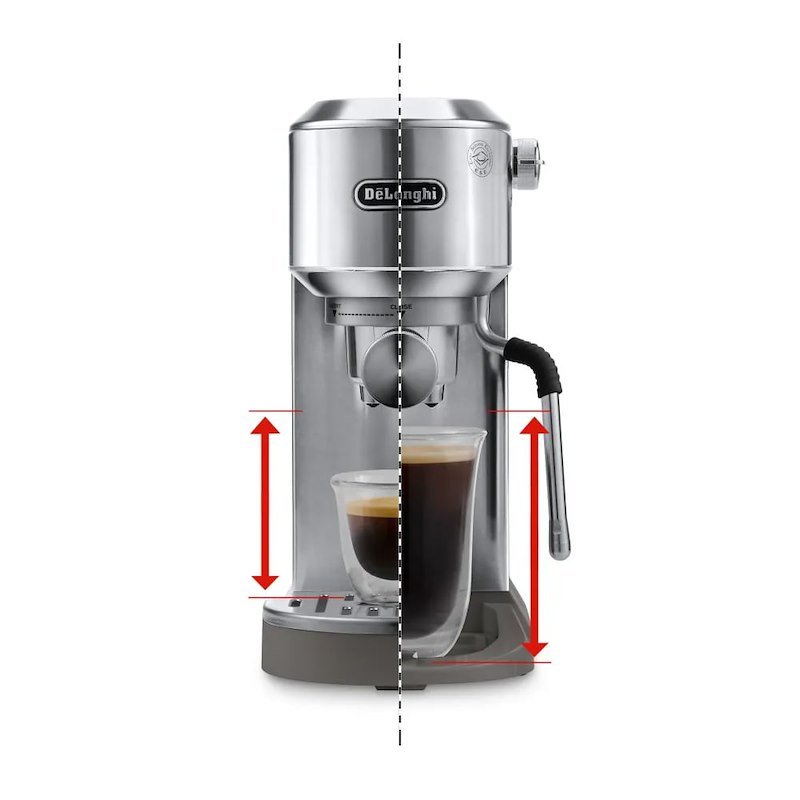 De'Longhi Macchina da Caffè Dedica Duo Ec890.m Metal