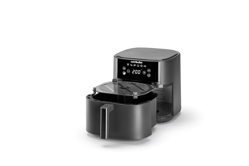 Nutribullet Friggitrice ad Aria CrispLite Nba0611dg Grigio Scuro