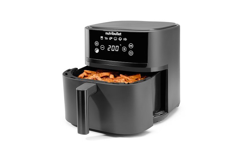 Nutribullet Friggitrice ad Aria CrispLite Nba0611dg Grigio Scuro