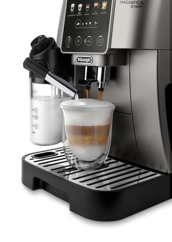 De'longhi Macchina del caffè Magnifica Start  Ecam220.91.tb Titanium - Black