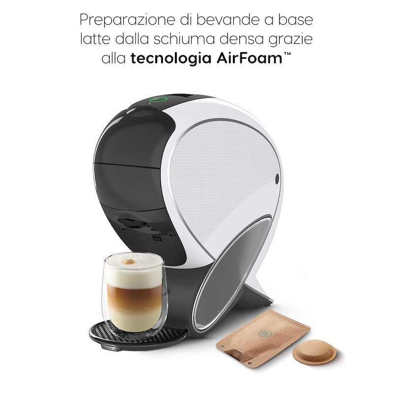 De'longhi Macchina da caffè Neolatte 300.wa Bianco / Grigio scuro
