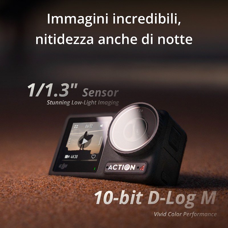 Dji Action cam Osmo Action 4 Black